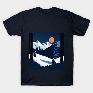 Winter Whimsy: Delightful Art Prints to Embrace the Chill T-Shirt